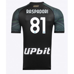 SSC Napoli Giacomo Raspadori #81 Tredje Tröja 2023-24 Kortärmad